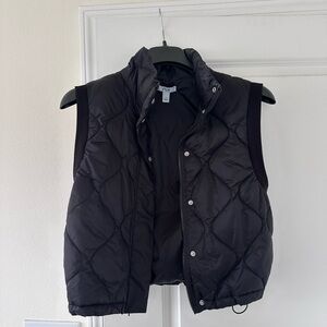 FLX Black Puffer Vest